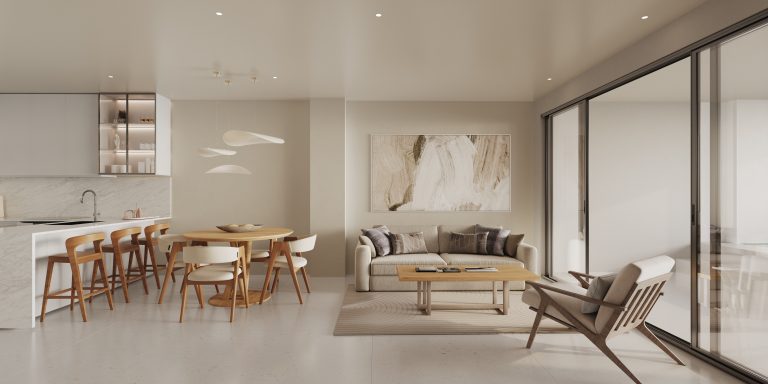 Apartamento en construcción de 2 habitaciones en Cap Cana con vista al Mar