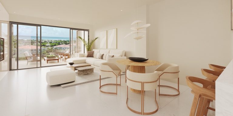 Apartamento en construcción de 2 habitaciones en Cap Cana con vista al Mar
